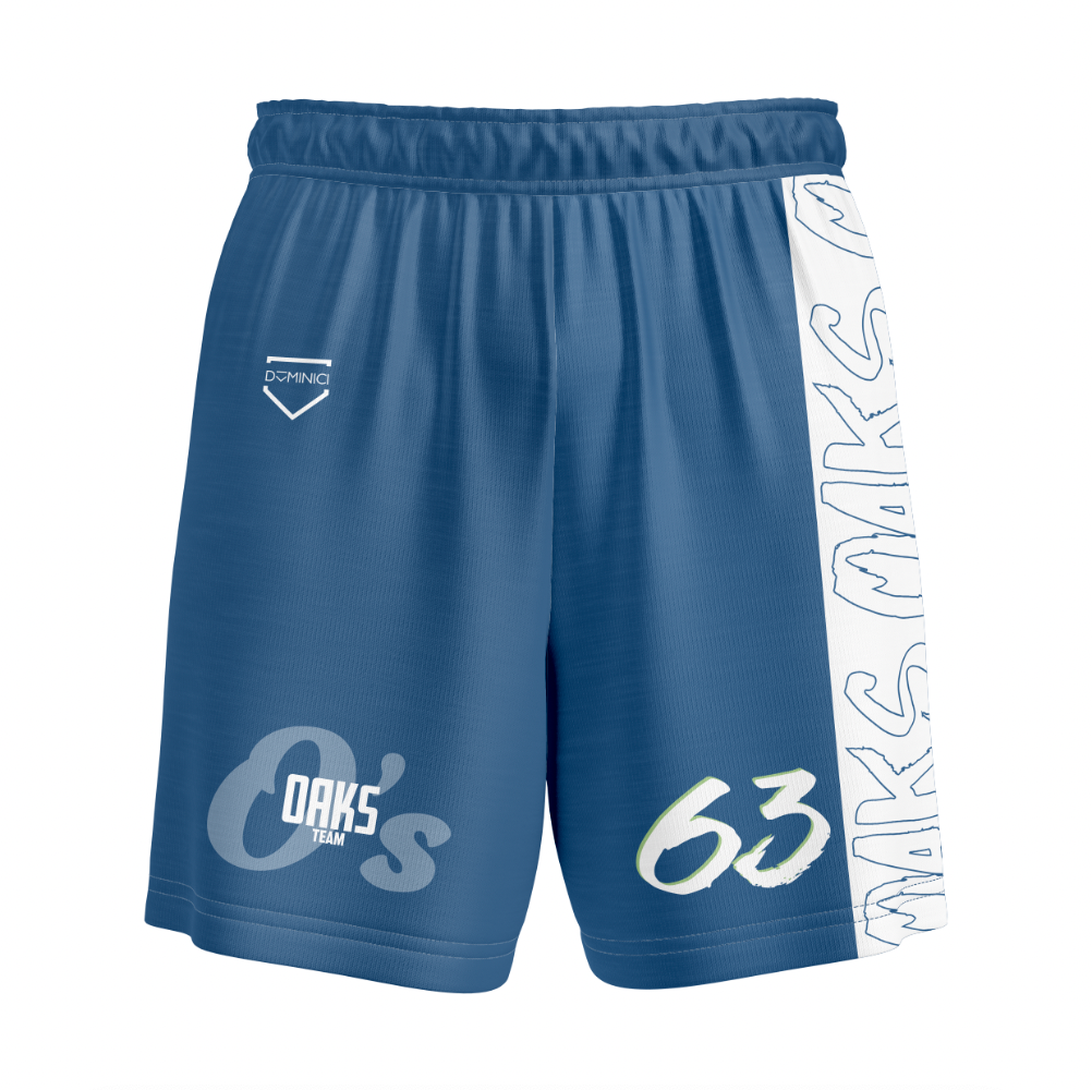 Pantaloncino unisex light royal blue OAKS | Italian Design