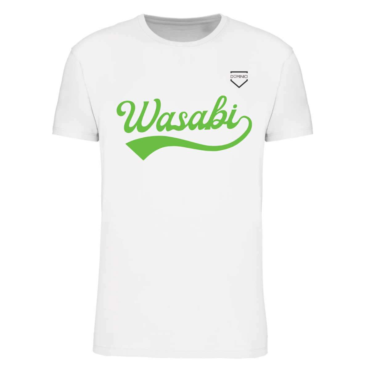 T-shirt maniche corte bianca WASABI