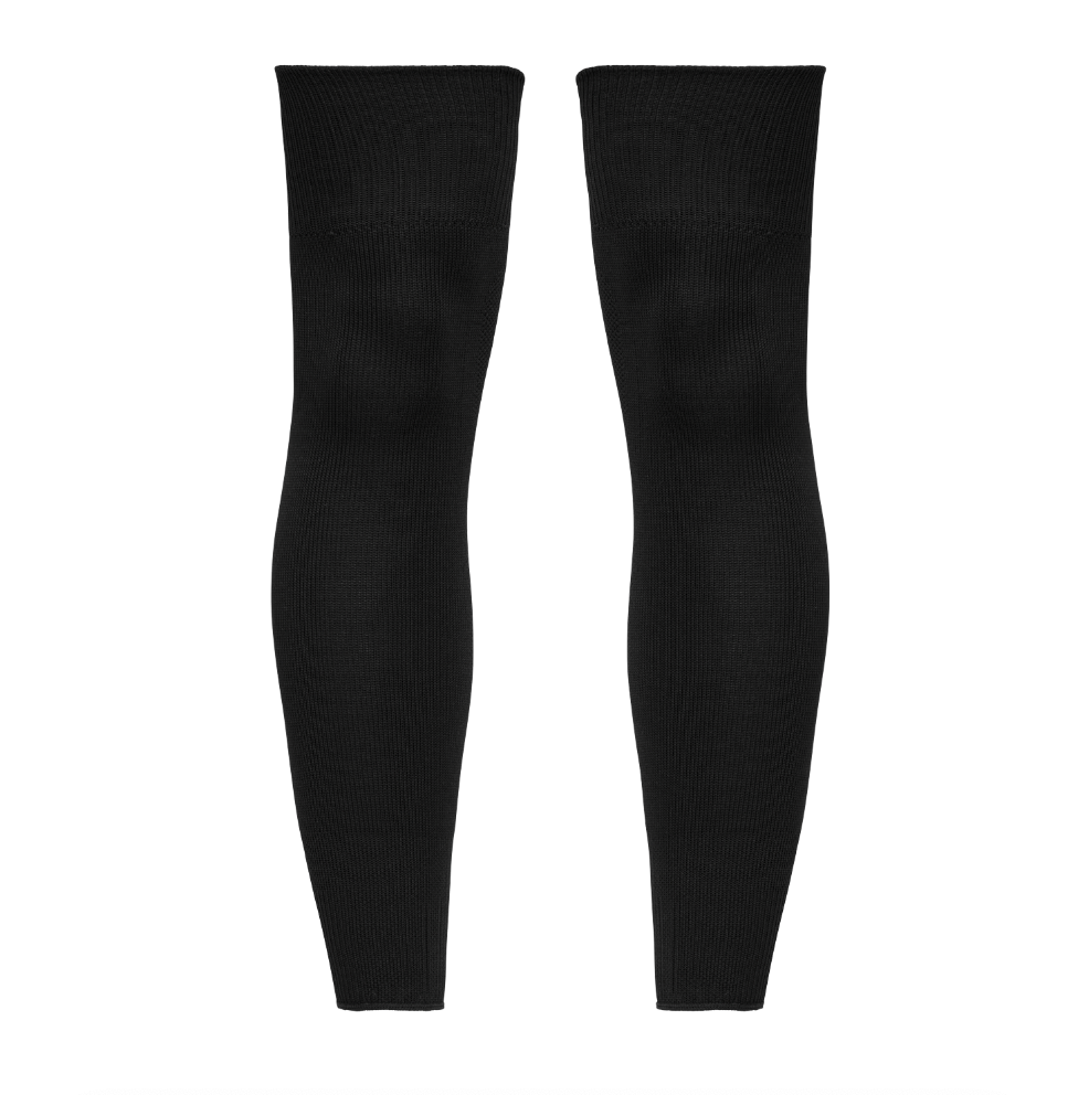 Scaldamuscoli gambe sportivi unisex NERI
