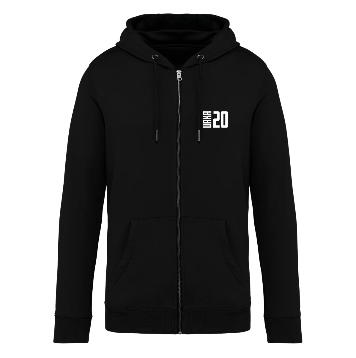 FELPA CON ZIP ERIKA PIANCASTELLI BLACK