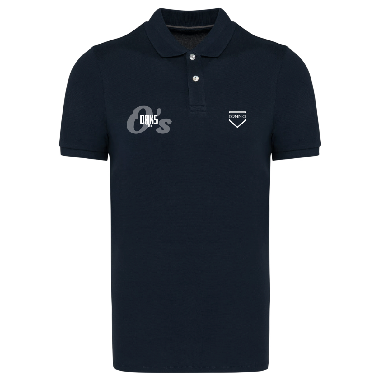 Polo uomo Supima manica corta navy OAKS