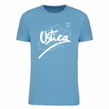 T-shirt uomo a maniche corte celeste USTICA
