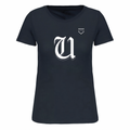 T-shirt donna a maniche corte navy USTICA