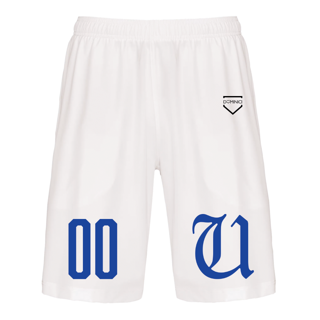 Pantaloncino unisex performance bianco USTICA