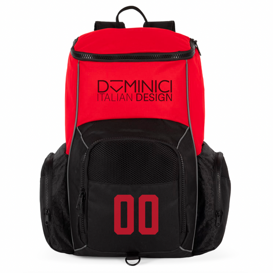 Zaino Dominici sport rosso