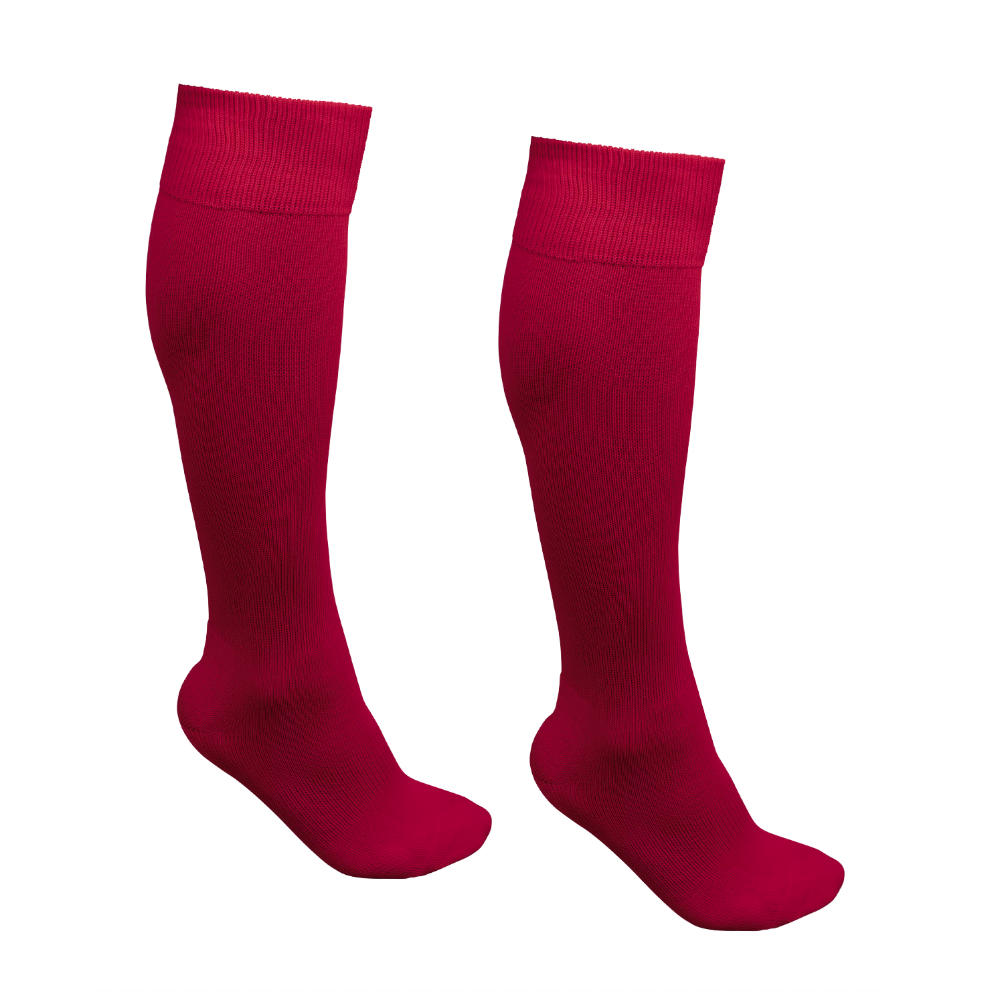Calzettoni alti al ginocchio DARK RED