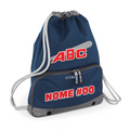 Zaino sportivo con tasca frontale ABC