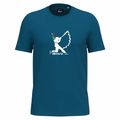 T-SHIRT UOMO ERIKA PIANCASTELLI BRAND BLUE SHAPPIRE