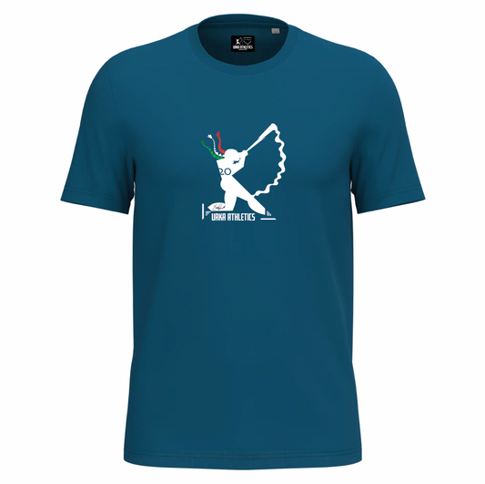 T-SHIRT UOMO ERIKA PIANCASTELLI BRAND BLUE SHAPPIRE