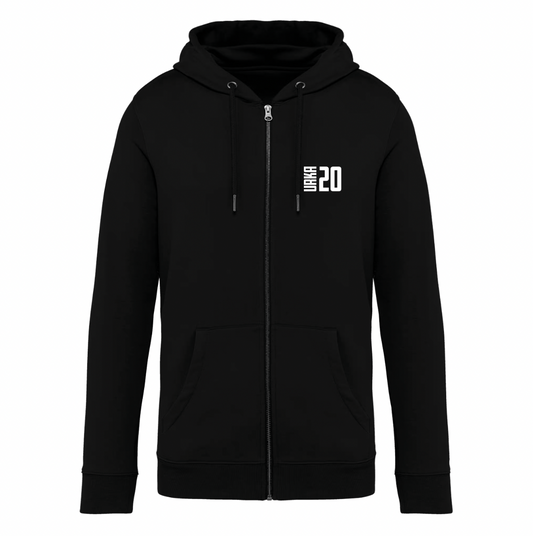 FELPA CON ZIP ERIKA PIANCASTELLI BLACK