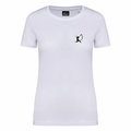 T-SHIRT DONNA ERIKA PIANCASTELLI LOGO WHITE