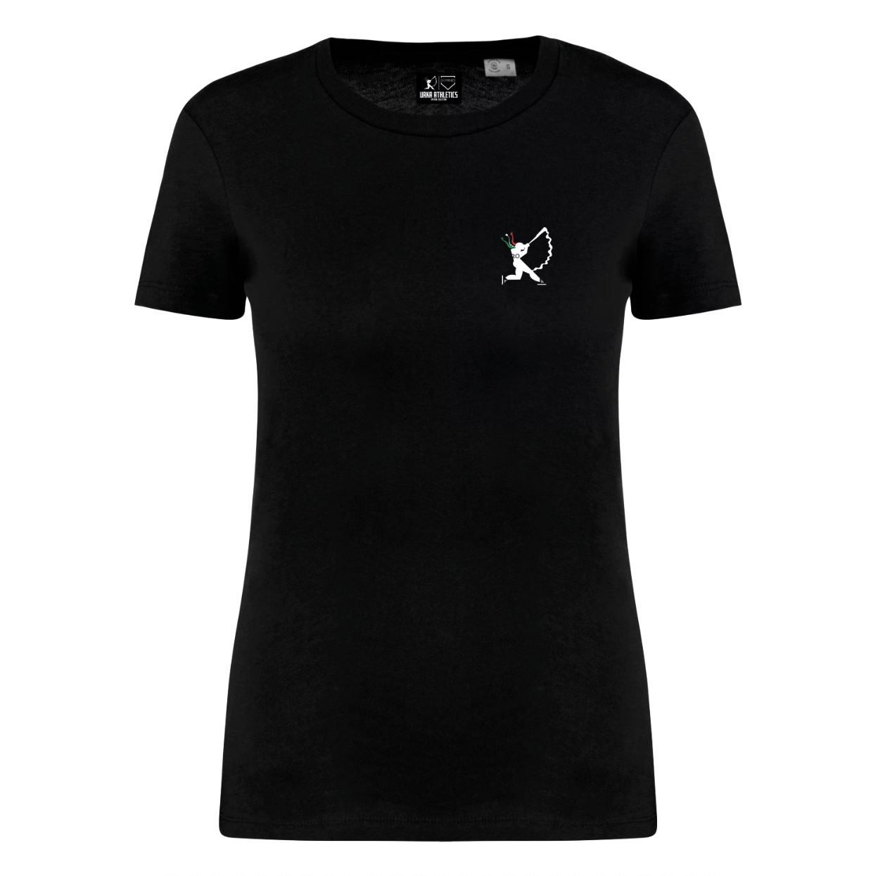 T-SHIRT DONNA ERIKA PIANCASTELLI LOGO BLACK