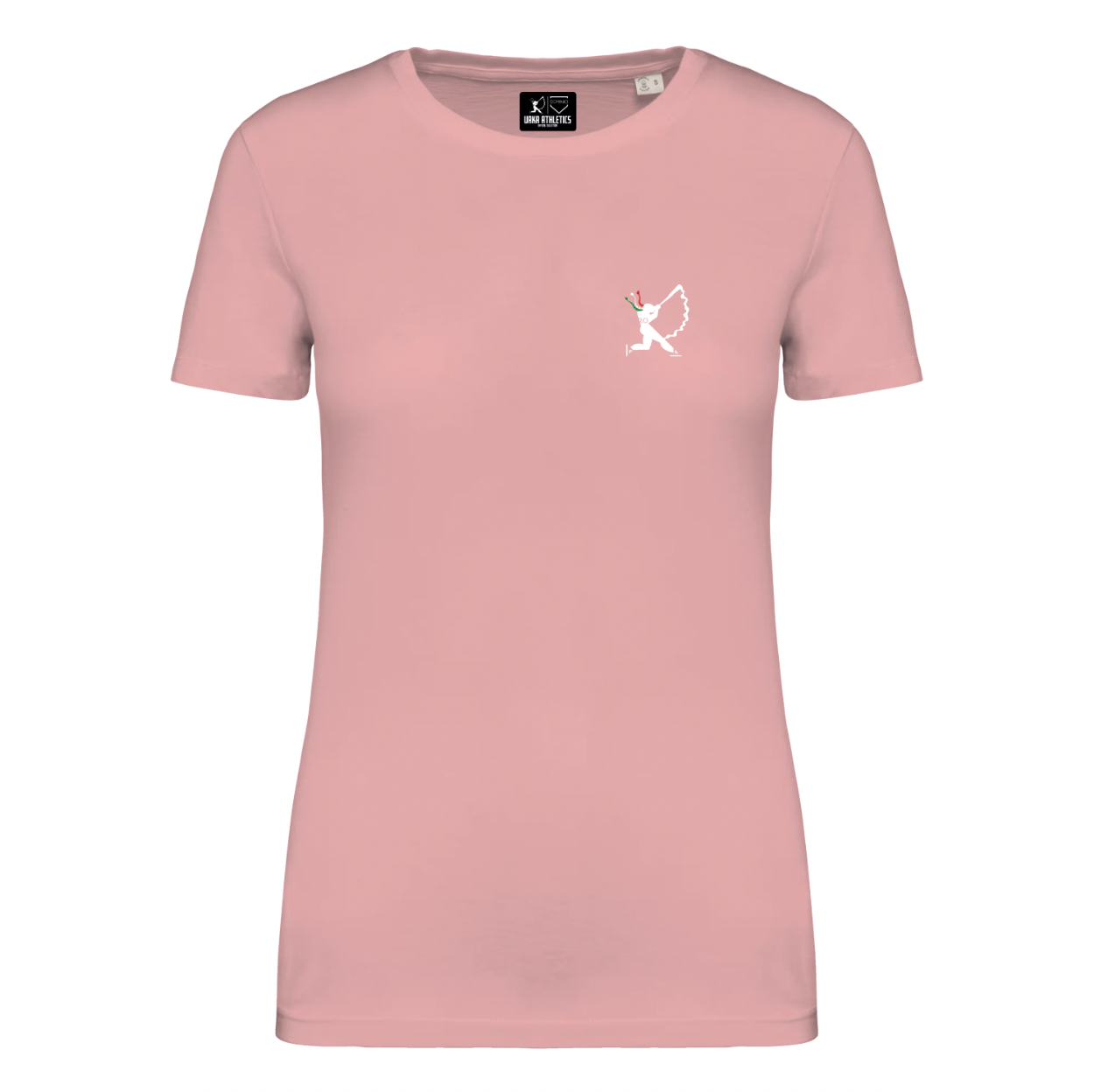 T-SHIRT DONNA ERIKA PIANCASTELLI LOGO PETAL ROSE