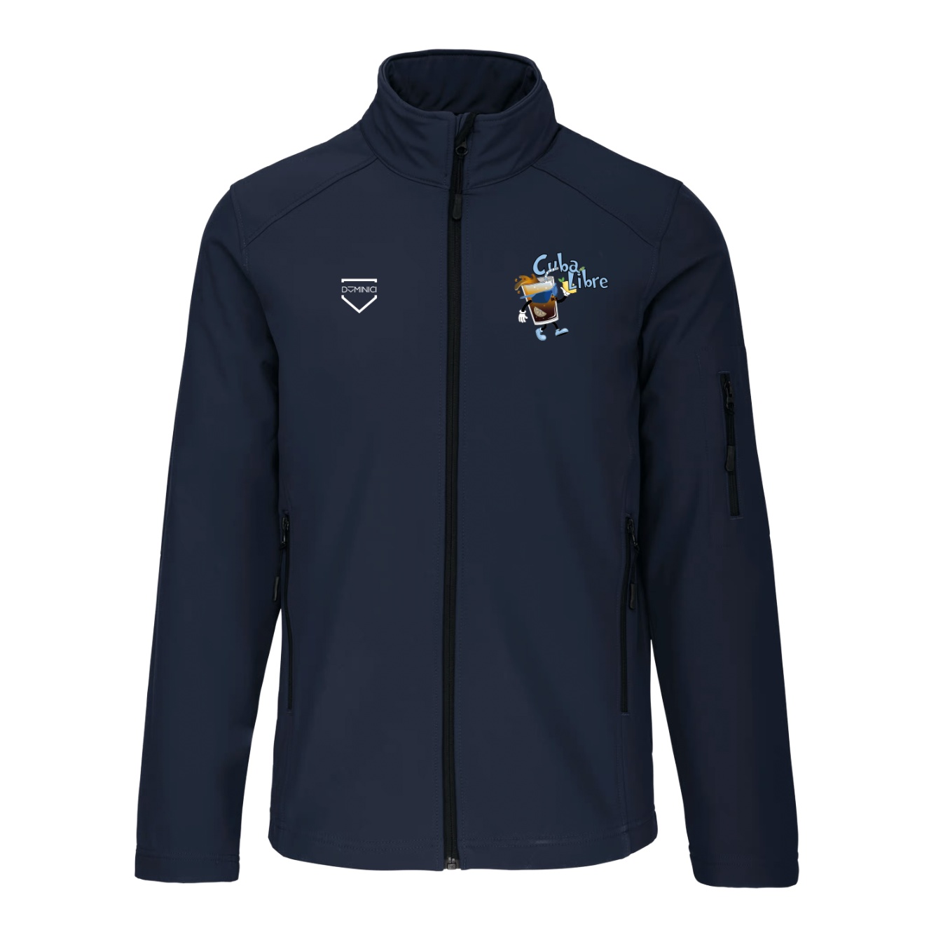 Giubbotto uomo Softshell 2 strati CUBA LIBRE