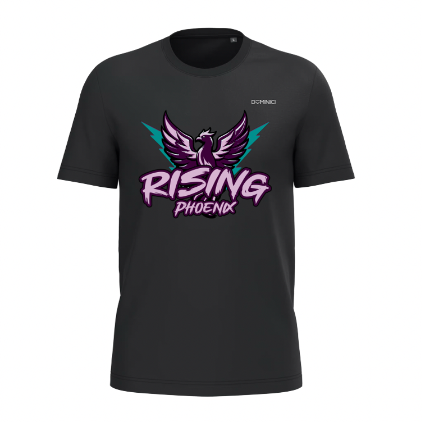 T-shirt uomo Rising Phoenix Black Version
