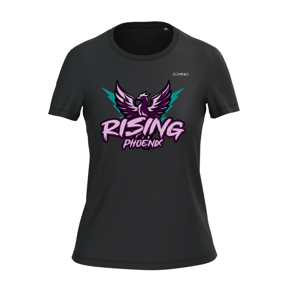 T-shirt donna Rising Phoenix Black Version