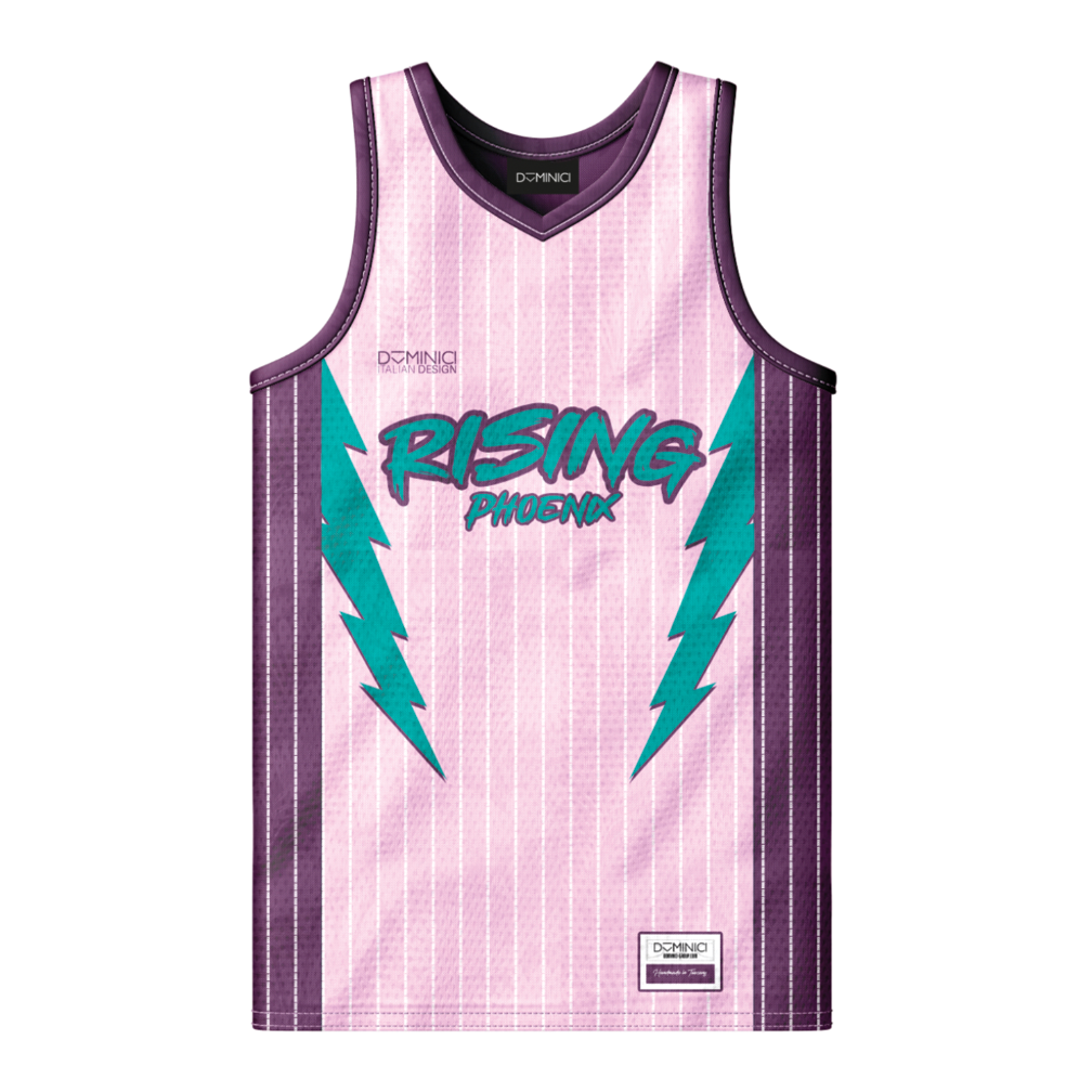 Official RISING PHOENIX Basket Jersey 800A Line Stripe