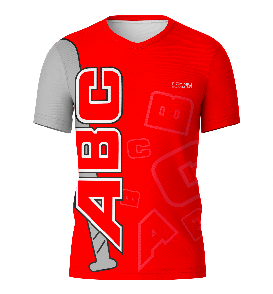 Divisa Ufficiale unisex collo a V ABC