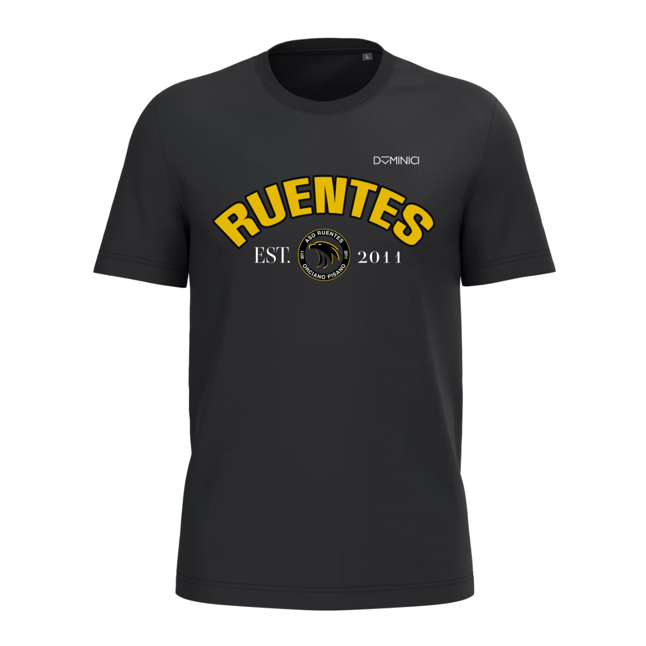 T-shirt light Sand uomo Est.2011 Ruentes Orciano Pisano