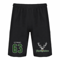 Pantaloncino unisex performance nero JagerBombers