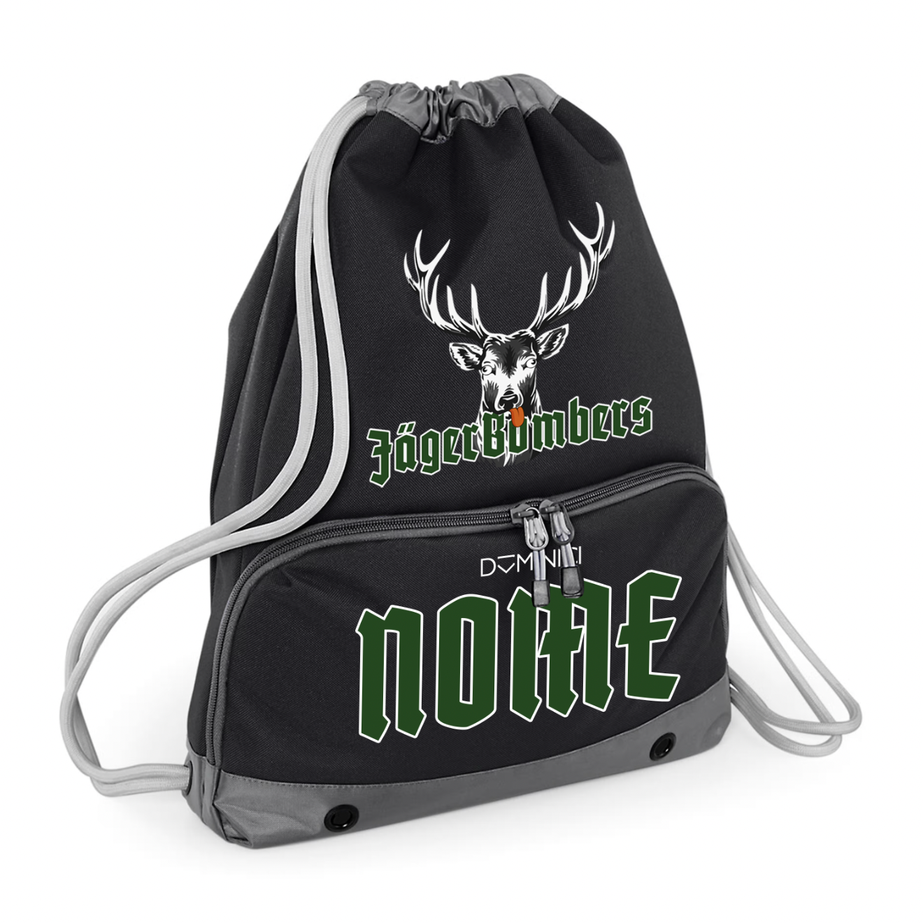 Sacchetta con tasca frontale JagerBombers