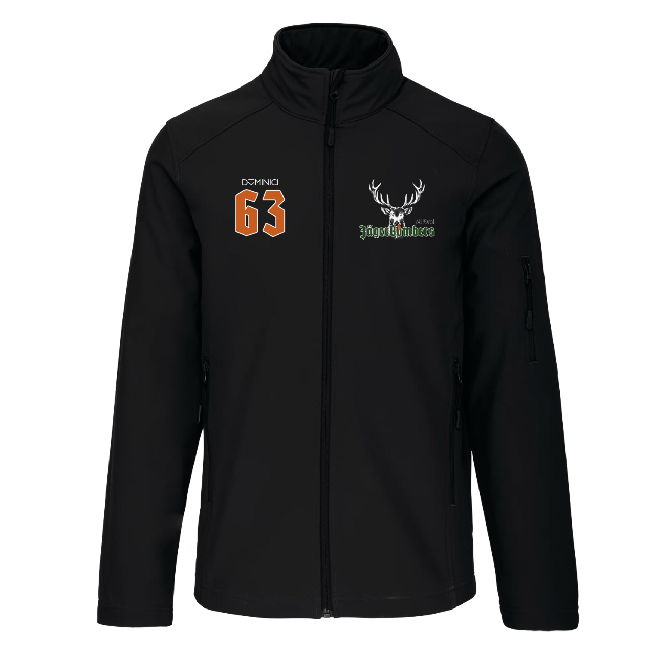 Giubbotto uomo Softshell 3 strati JagerBombers